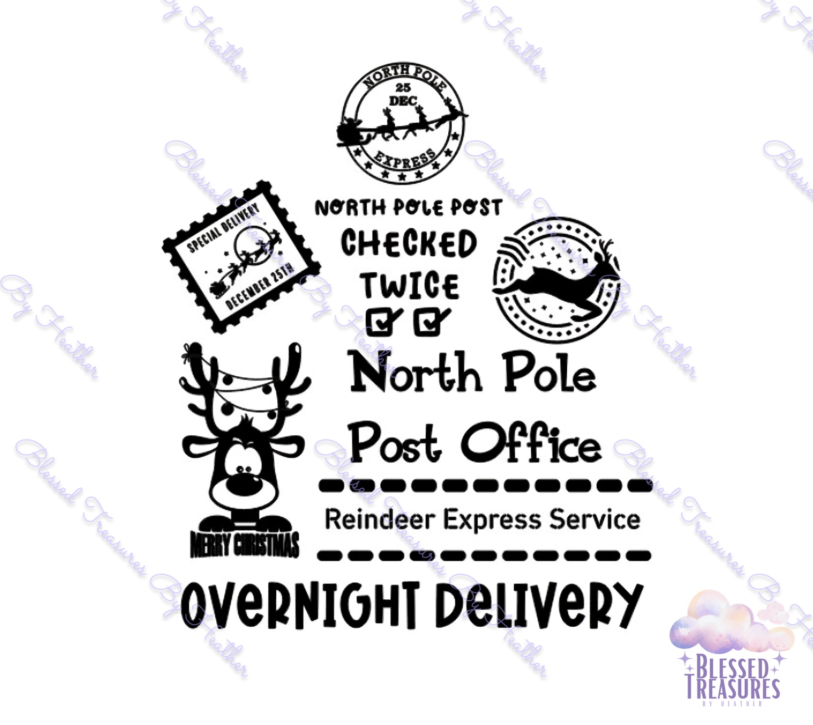 Personalized Santa Delivery Bag - Image 3